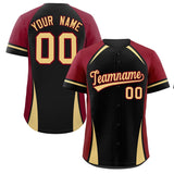 Custom Personalized Color Block Authentic Baseball Jersey for Adult