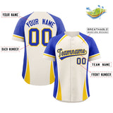 Custom Personalized Color Block Authentic Baseball Jersey Big Size