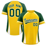 Custom Personalized Color Block Authentic Baseball Jersey Big Size