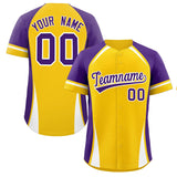 Custom Personalized Color Block Authentic Baseball Jersey 