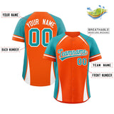 Custom Personalized Color Block Authentic Baseball Jersey for Men