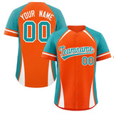 Custom Personalized Color Block Authentic Baseball Jersey for Men