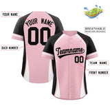 Custom Personalized Color Block Authentic Baseball Jersey Big Size