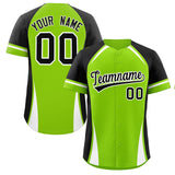 Custom Personalized Color Block Authentic Baseball Jersey 