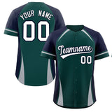 Custom Personalized Color Block Authentic Baseball Jersey for Men