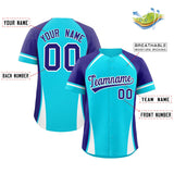 Custom Personalized Color Block Authentic Baseball Jersey Big Size