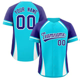 Custom Personalized Color Block Authentic Baseball Jersey Big Size