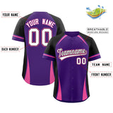 Custom Personalized Color Block Authentic Baseball Jersey for Men