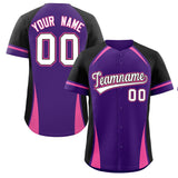 Custom Personalized Color Block Authentic Baseball Jersey for Men