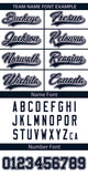 Custom Color Block Authentic Baseball Jersey Personalized Name/Number