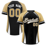 Custom Color Block Authentic Baseball Jersey Personalized Logo