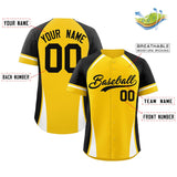 Custom Color Block Authentic Baseball Jersey Personalized Your Style