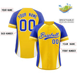 Custom Color Block Authentic Baseball Jersey Personalized Name/Number