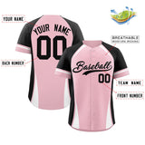 Custom Color Block Authentic Baseball Jersey Personalized Logo