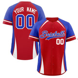 Custom Color Block Authentic Baseball Jersey Personalized Logo
