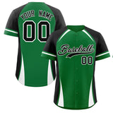 Custom Color Block Authentic Baseball Jersey Personalized Name/Number