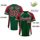 Custom Color Block Authentic Baseball Jersey Personalized Logo