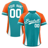 Custom Color Block Authentic Baseball Jersey Personalized Logo