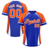 Custom Color Block Authentic Baseball Jersey Personalized Name/Number