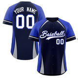 Custom Color Block Authentic Baseball Jersey Personalized Big Size