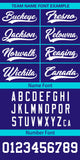 Custom Color Block Authentic Baseball Jersey Personalized Big Size