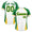 White&Kelly Green