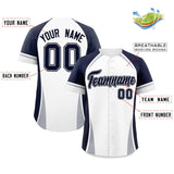 Custom Name/Number Personalized Color Block Authentic Baseball Jersey
