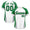 White&Kelly Green