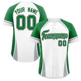 Custom Personalized Color Block Authentic Baseball Jersey for Adults