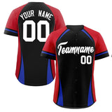 Custom Name/Number Personalized Color Block Authentic Baseball Jersey