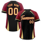 Custom Your Style Personalized Color Block Authentic Baseball Jersey