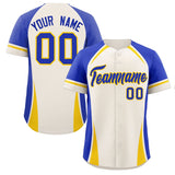 Custom Logo Personalized Color Block Authentic Baseball Jersey