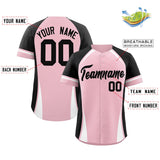 Custom Logo Personalized Color Block Authentic Baseball Jersey