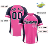 Custom Name/Number Personalized Color Block Authentic Baseball Jersey