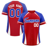 Custom Logo Personalized Color Block Authentic Baseball Jersey