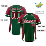Custom Logo Personalized Color Block Authentic Baseball Jersey