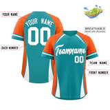 Custom Logo Personalized Color Block Authentic Baseball Jersey