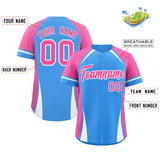 Custom Name/Number Personalized Color Block Authentic Baseball Jersey