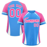 Custom Name/Number Personalized Color Block Authentic Baseball Jersey