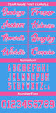 Custom Name/Number Personalized Color Block Authentic Baseball Jersey