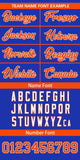 Custom Name/Number Personalized Color Block Authentic Baseball Jersey
