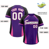 Custom Name/Number Personalized Color Block Authentic Baseball Jersey