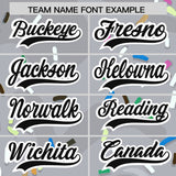 Custom Gray Ice Cream Cone Graffiti Pattern Fashion Authentic Baseball Jersey