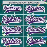 Custom Aqua Ice Cream Cone Graffiti Pattern Fashion Authentic Baseball Jersey