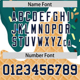 Custom Aqua Ice Cream Cone Graffiti Pattern Fashion Authentic Baseball Jersey