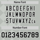 Custom Gray Rhombus Design Authentic Baseball Jersey