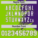 Custom Purple Neon Green Personalized Ink Pattern Authentic Baseball Jersey