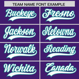 Custom Purple Classic Style Authentic Baseball Jersey