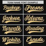 Custom Black Classic Style Authentic Baseball Jersey