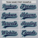 Custom Gray Classic Style Authentic Baseball Jersey